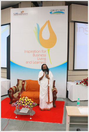 Sri Sri speaking about 7 areas of excellence for India