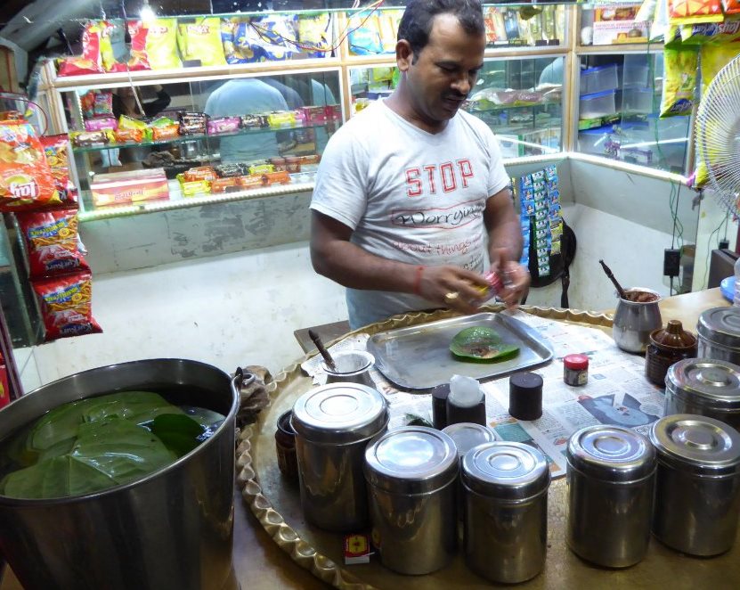Move over flaming shots, fire paan is here