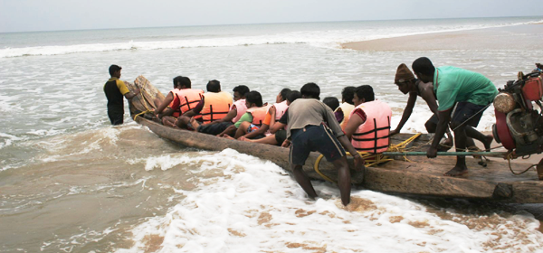 Catamaran ride in Mahabs