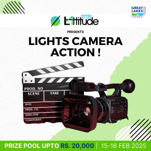 Ligths Camera Action!