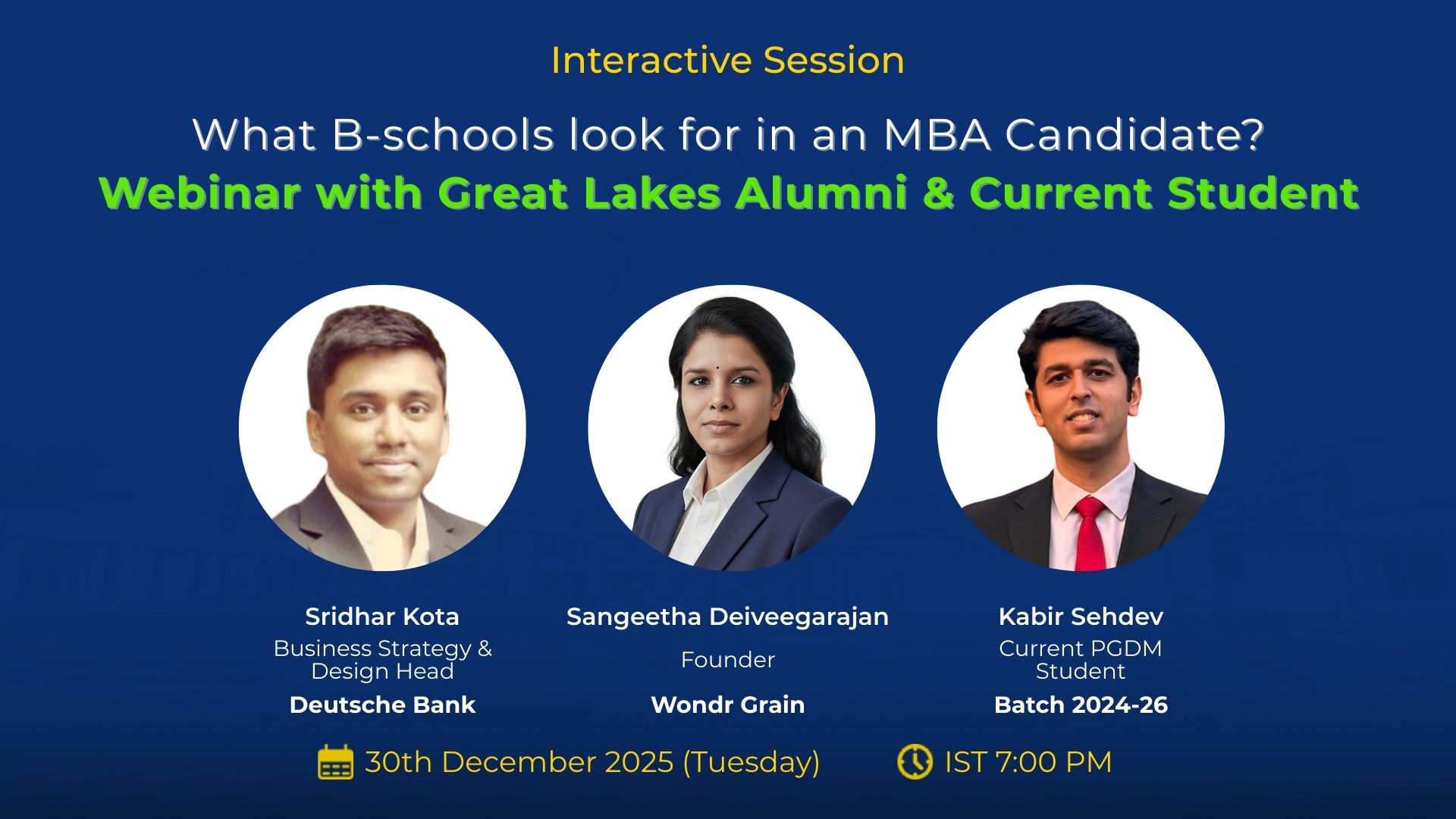 What B-schools look for in an MBA Candidate?