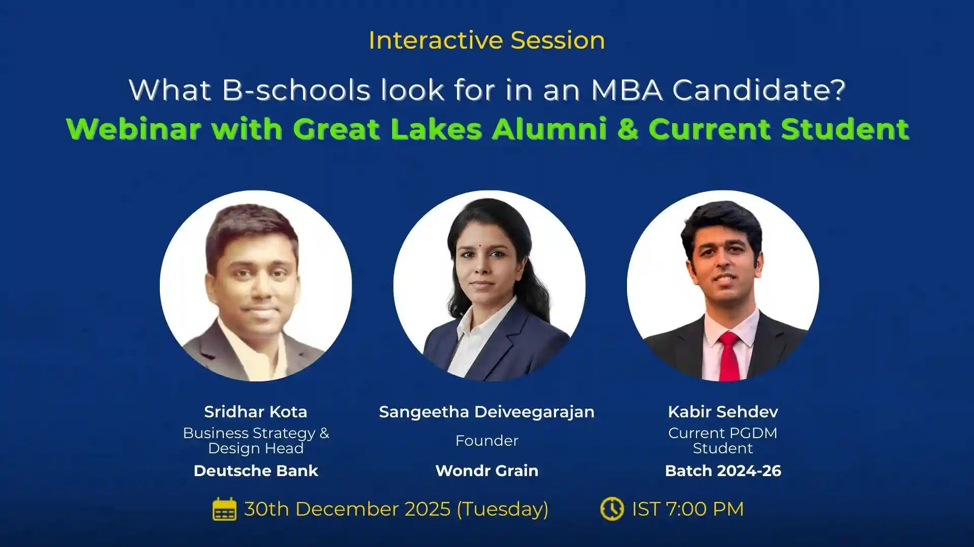 What B-schools look for in an MBA Candidate?