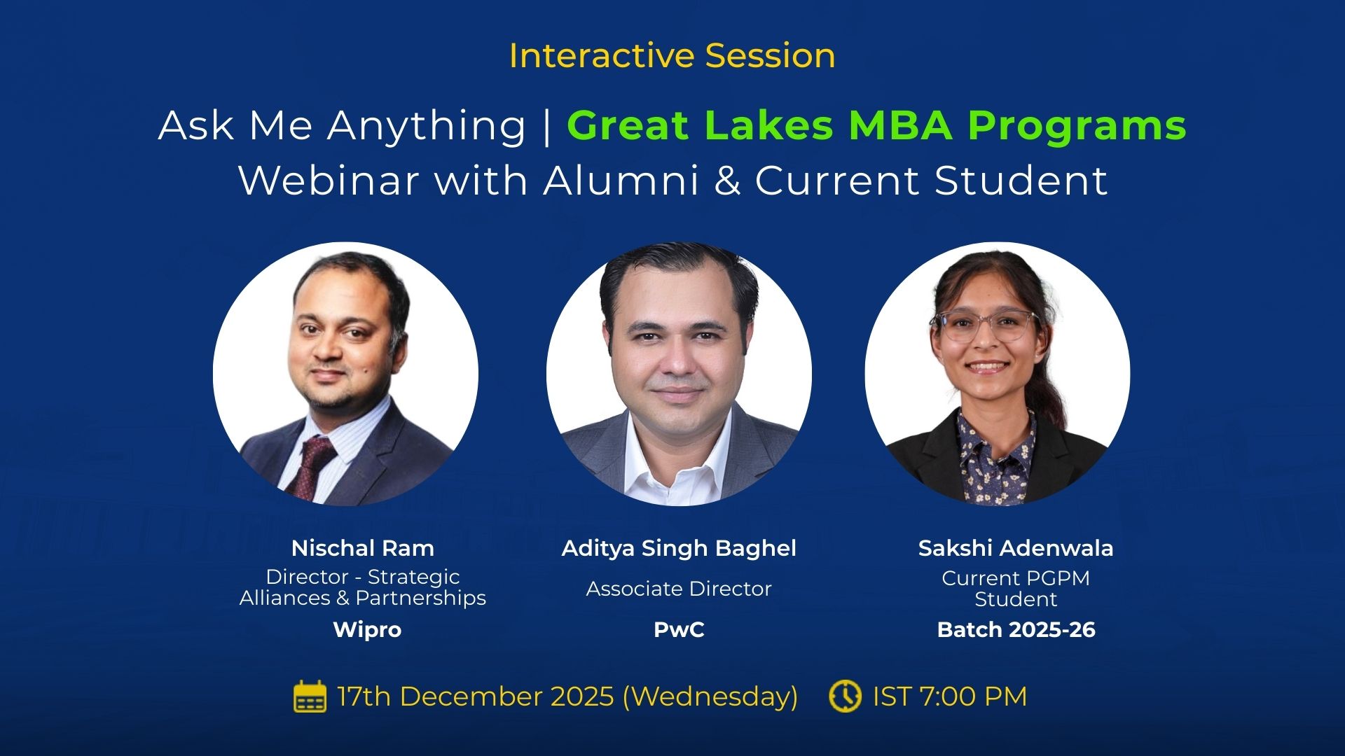 Great Lakes MBA Programs