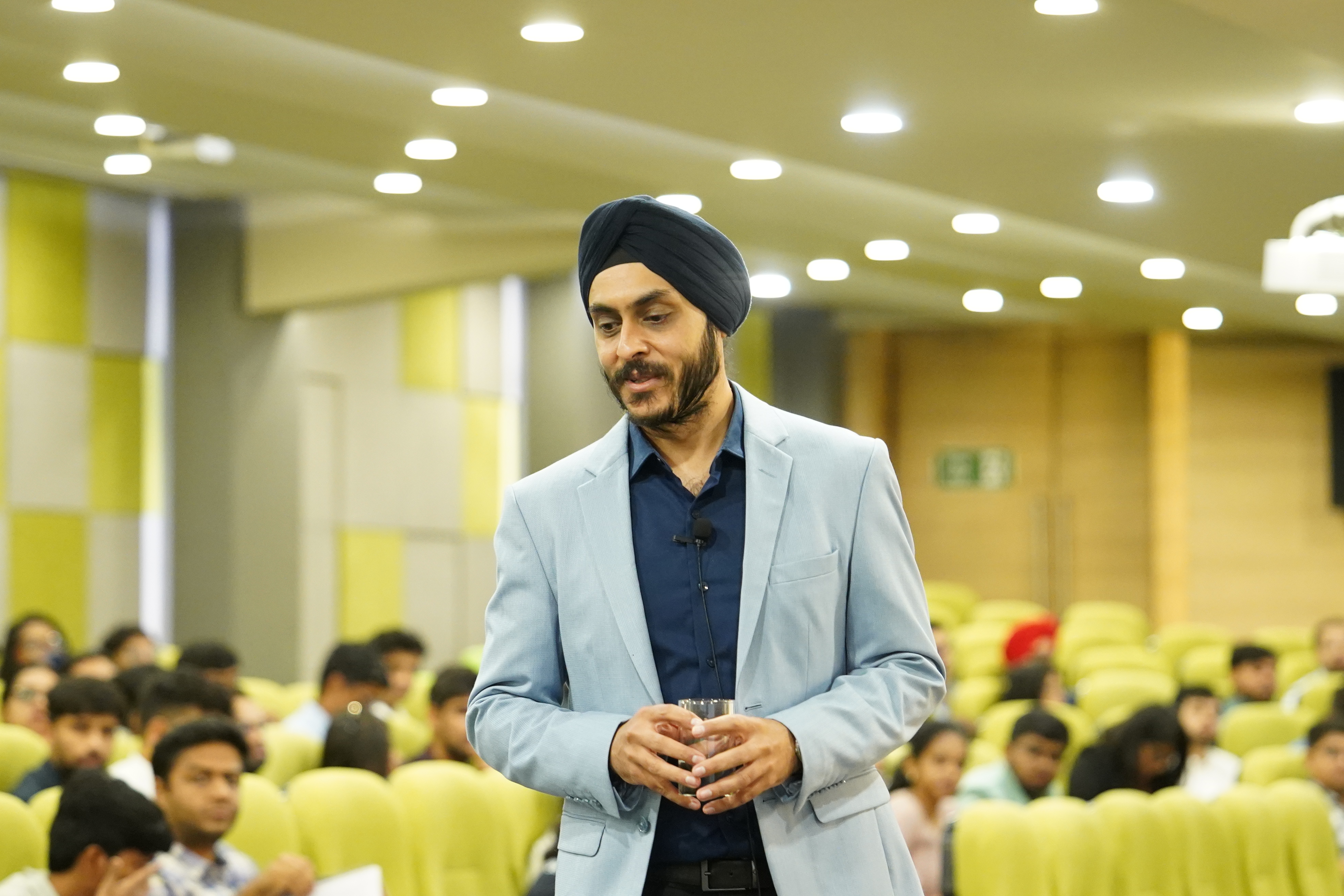Yoga and Mindfulness with Prof. S.K. Palhan