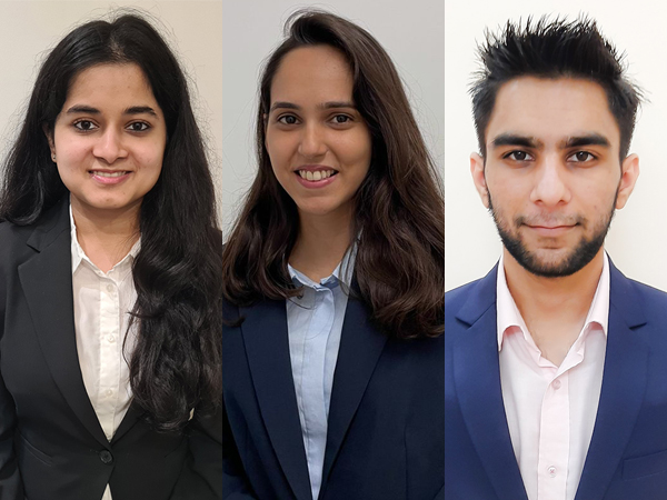 Aishwarya Kejriwal, Akanksha Tulsian, Naman Anand Aishwarya Kejriwal, Akanksha Tulsian, Naman Anand