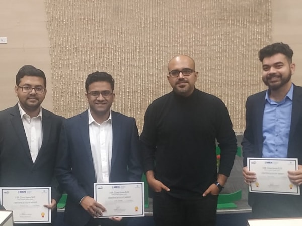 Runner Up Position at HR conclave 5.0 organized by MDI Gurgaon. Runner Up Position at HR conclave 5.0 organized by MDI Gurgaon.