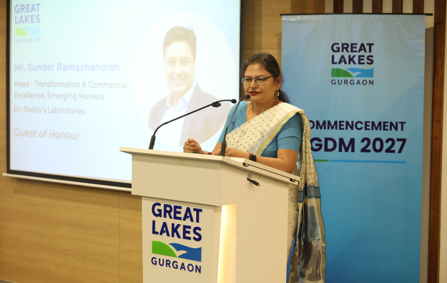 Welcome Address by Dr. Poornima Gupta - Program Director, PGDM Welcome Address by Dr. Poornima Gupta - Program Director, PGDM