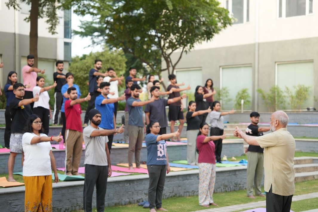 Yoga and Mindfulness with Prof. S.K. Palhan Yoga and Mindfulness with Prof. S.K. Palhan
